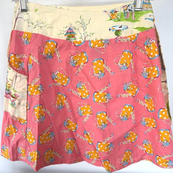 Vintage Retro Whimsical Gardening Baking Apron Tradwife Cottagecore Homemaker - Picture 5 of 11
